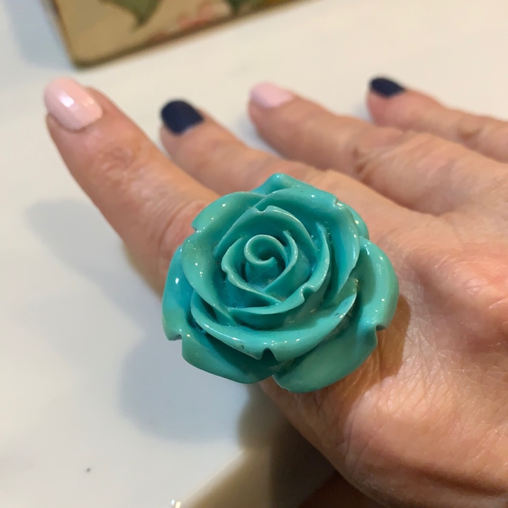 Ring Reconstituted Turquoise